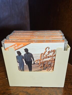 Easy Listening Favorites 70/80 Cassette Box Set - Cream and Orange